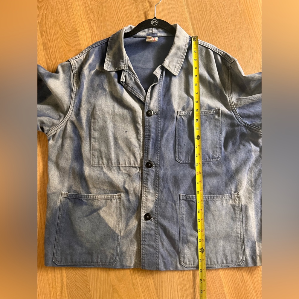 Vintage Blue French Chore Jacket - Picture 10 of 10